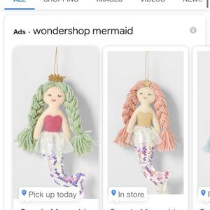 ISO!!! Mermaid ornaments!!